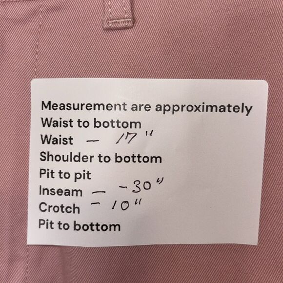 J.Crew Flex Men's Pink Pants with 4 pockets straight leg size 30/30. - Picture 3 of 5